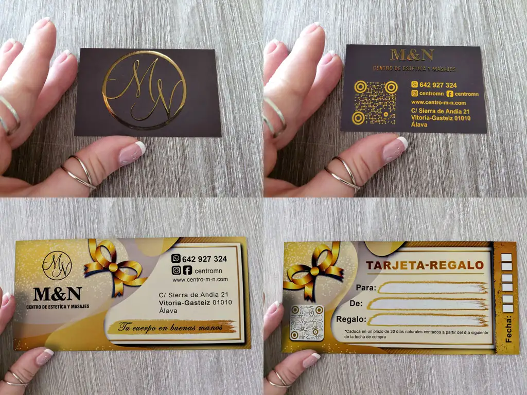 Papelería completa, diseño anterior